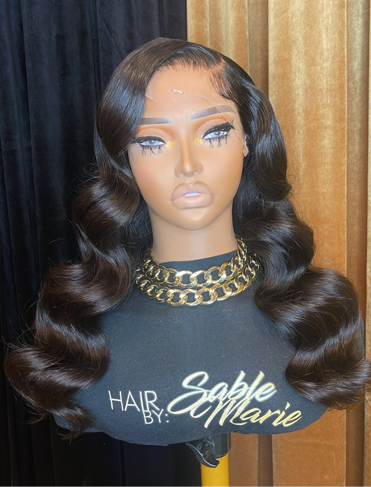 “JAZZ” 5x5 HD LACE CLOSURE CUSTOM UNIT LOVELY RAW STRAIGHT