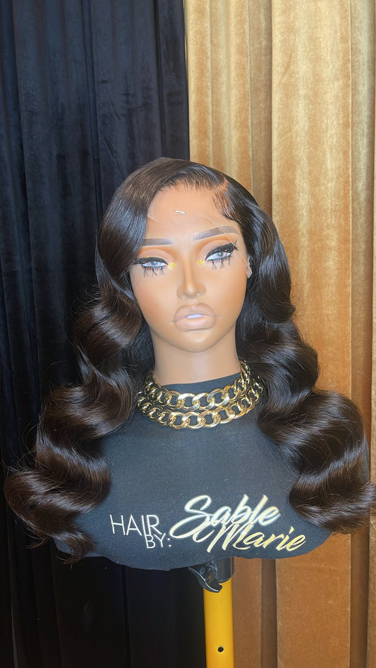 “JAZZ” 5x5 HD LACE CLOSURE CUSTOM UNIT LOVELY RAW STRAIGHT