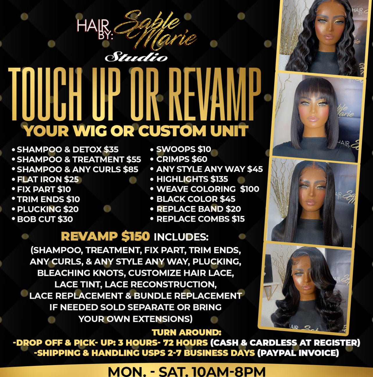 TOUCH UP OR REVAMP