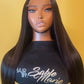 “LAYLA” 5x5 HD LACE CLOSURE CUSTOM UNIT 22” LOVELY RAW STRAIGHT SIZE 22=MEDIUM